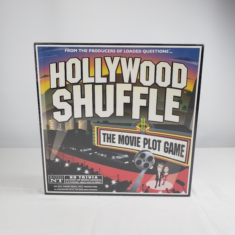 Hollywood Shuffle The Movie Plot Game Brand New Game